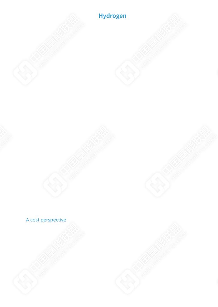 中国氢能联盟《氢能平价之路》