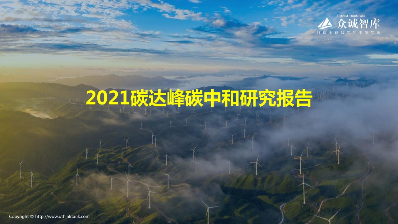 2021碳达峰碳中和研究报告-众诚智库-2021-21页