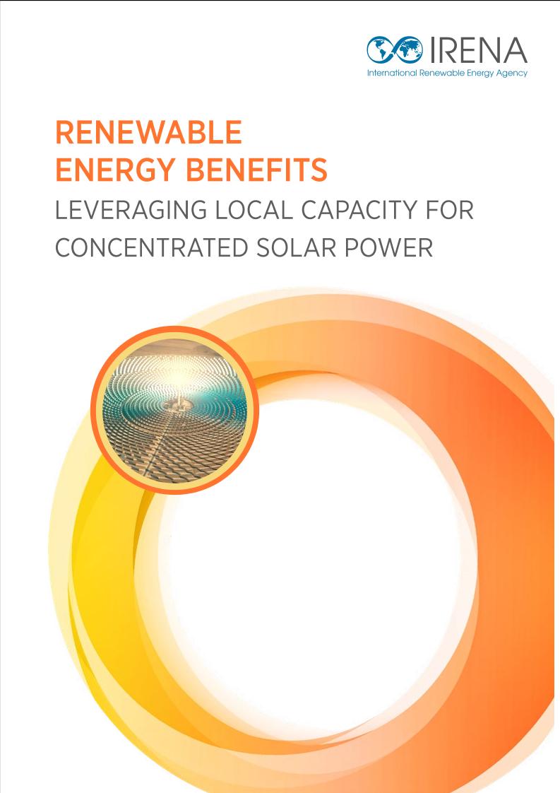 IRENA-可再生能源效益：利用当地能力进行集中太阳能发电（英）-2025.1-56页