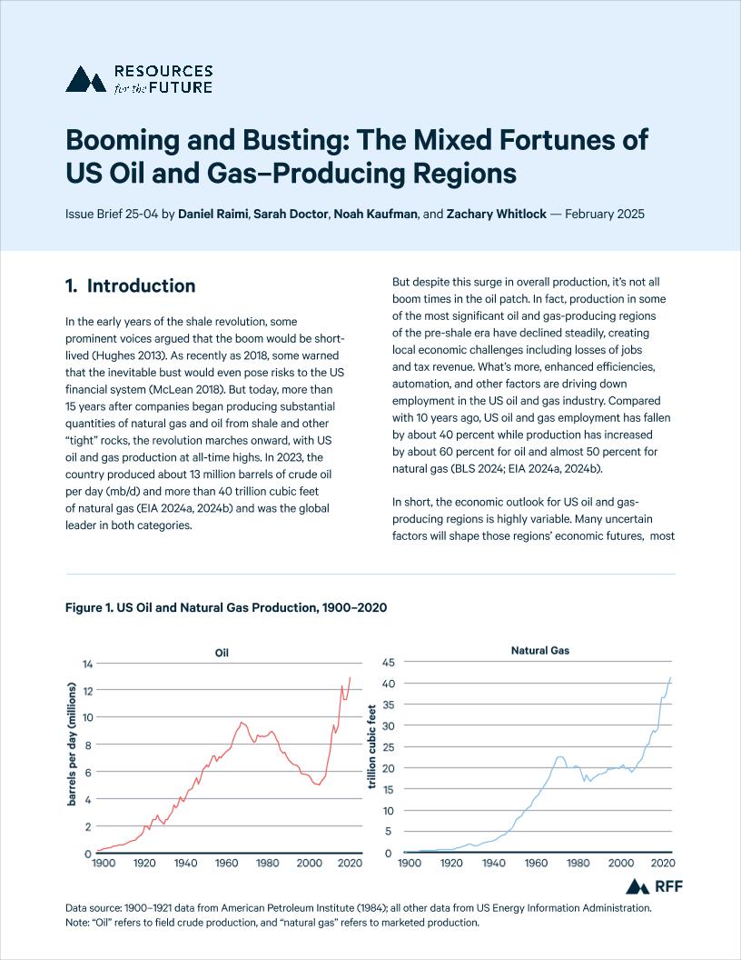 未来能源研究所-繁荣与萧条：美国石油和天然气产区的混合财富（英）-2025.2-10页