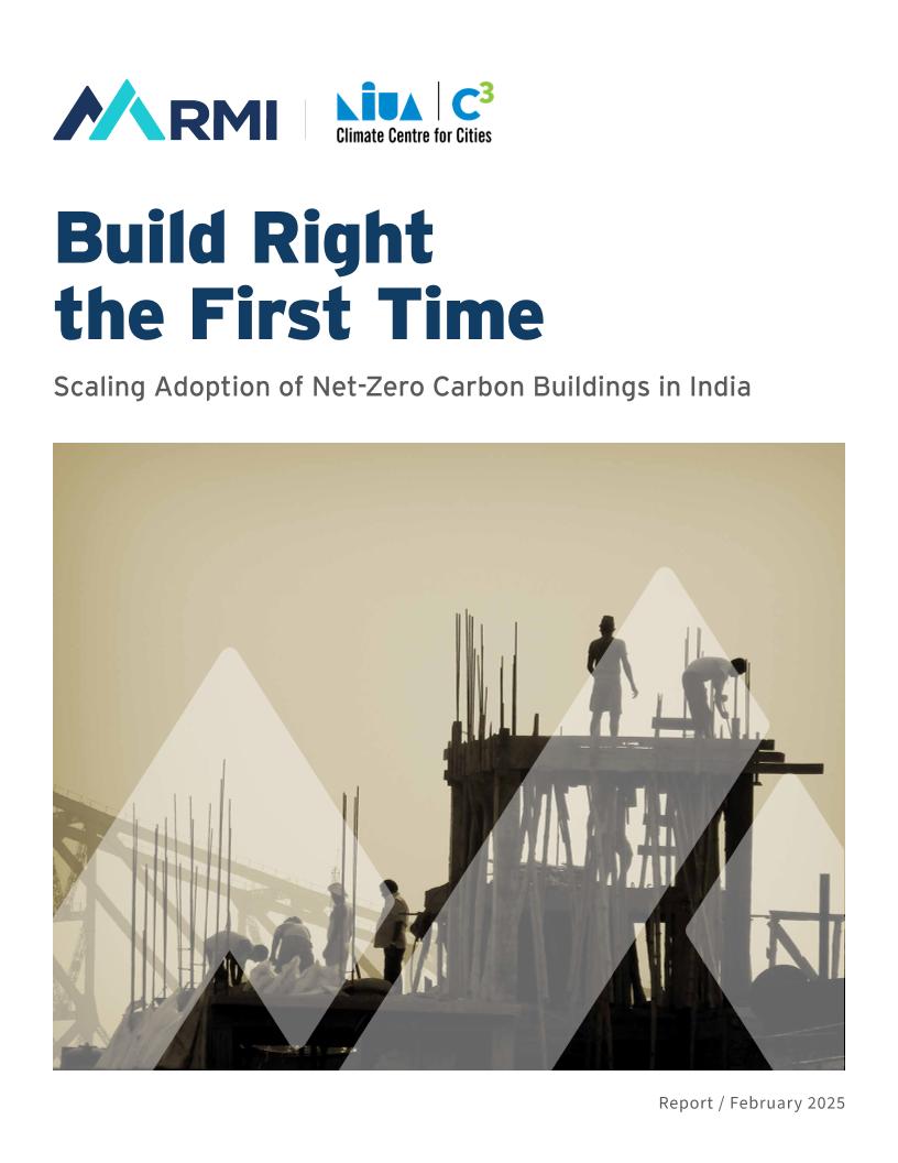 英文【落基山研究所】印度规模化推广净零碳建筑路径研究报告（英文版）-59页