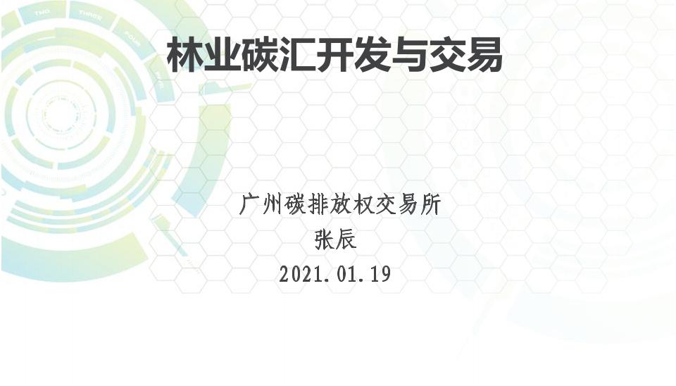 【45页】林业碳汇开发与交易