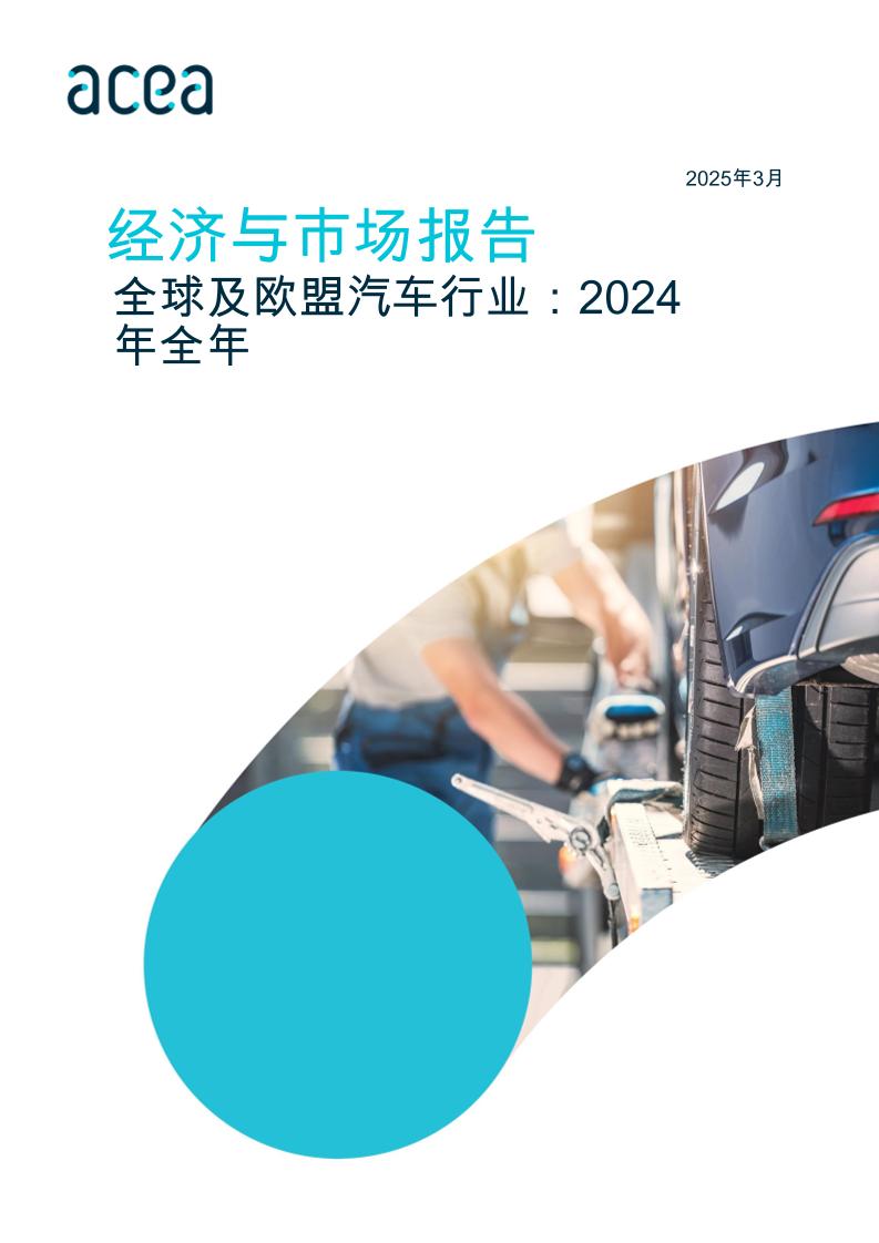 经济与市场报告：全球及欧盟汽车行业：2024年全年