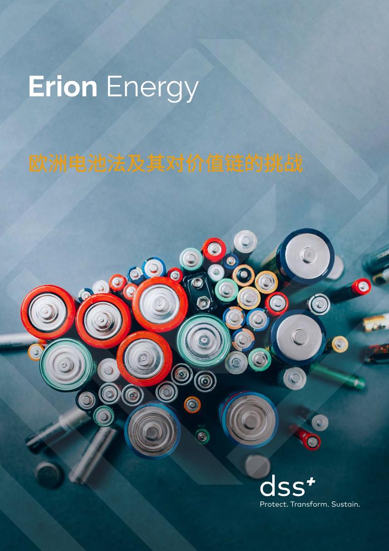 【研究报告】29页-欧洲电池法及其对价值链的挑战