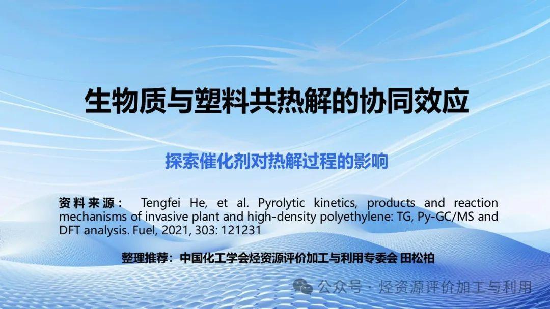 【应用案例】生物质与塑料共热解的协同效应