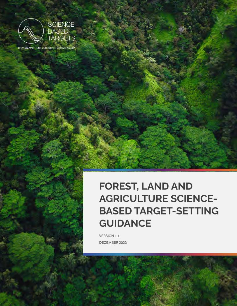 森林、土地和农业科学目标设定指南-英文-202312-78页