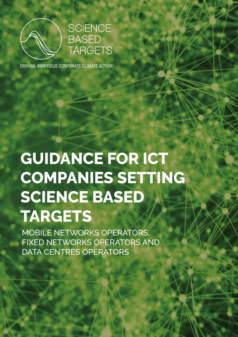 信息与通信技术（ICT）企业设定科学碳目标指南-英文-25页