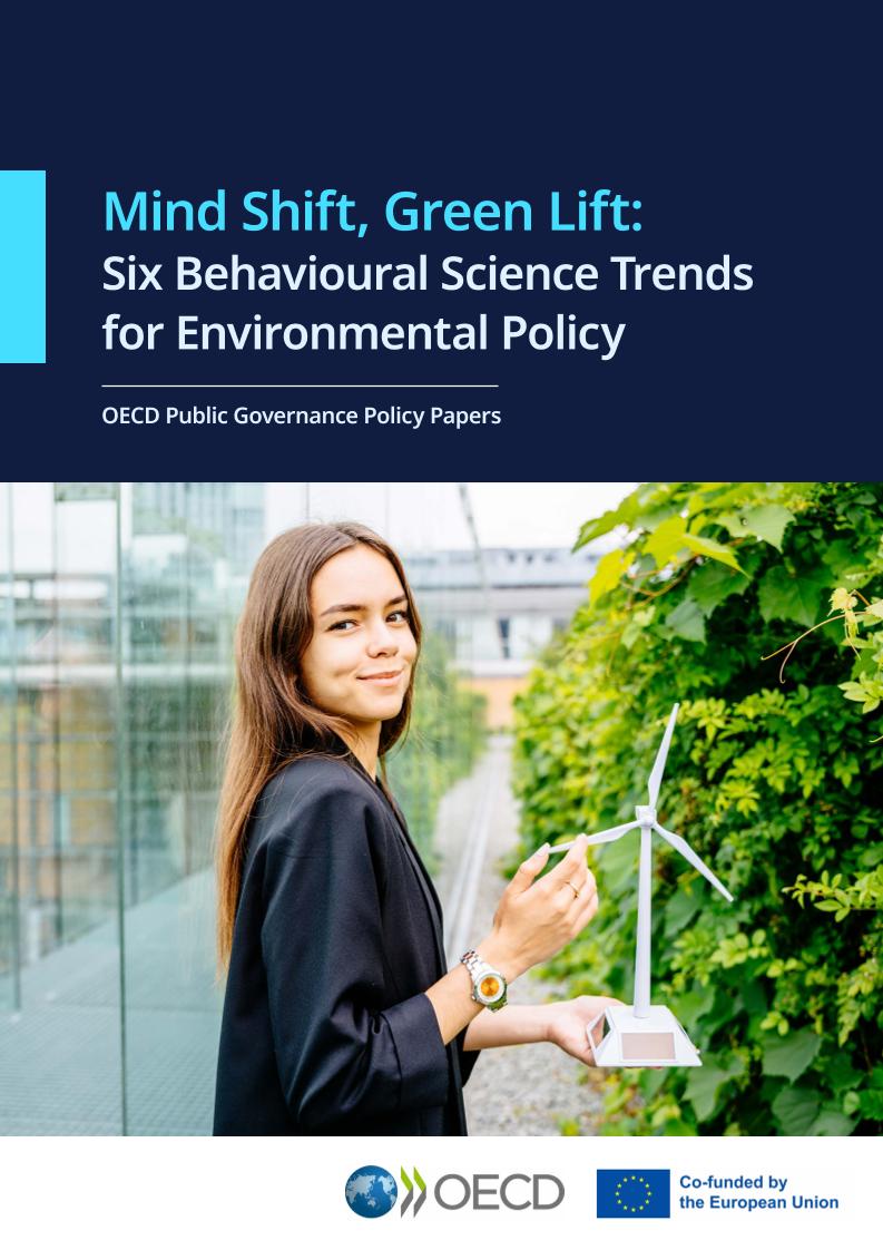 【推荐】2025年思维转变，绿色提升：环境政策的六种行为科学趋势报告（英文版）