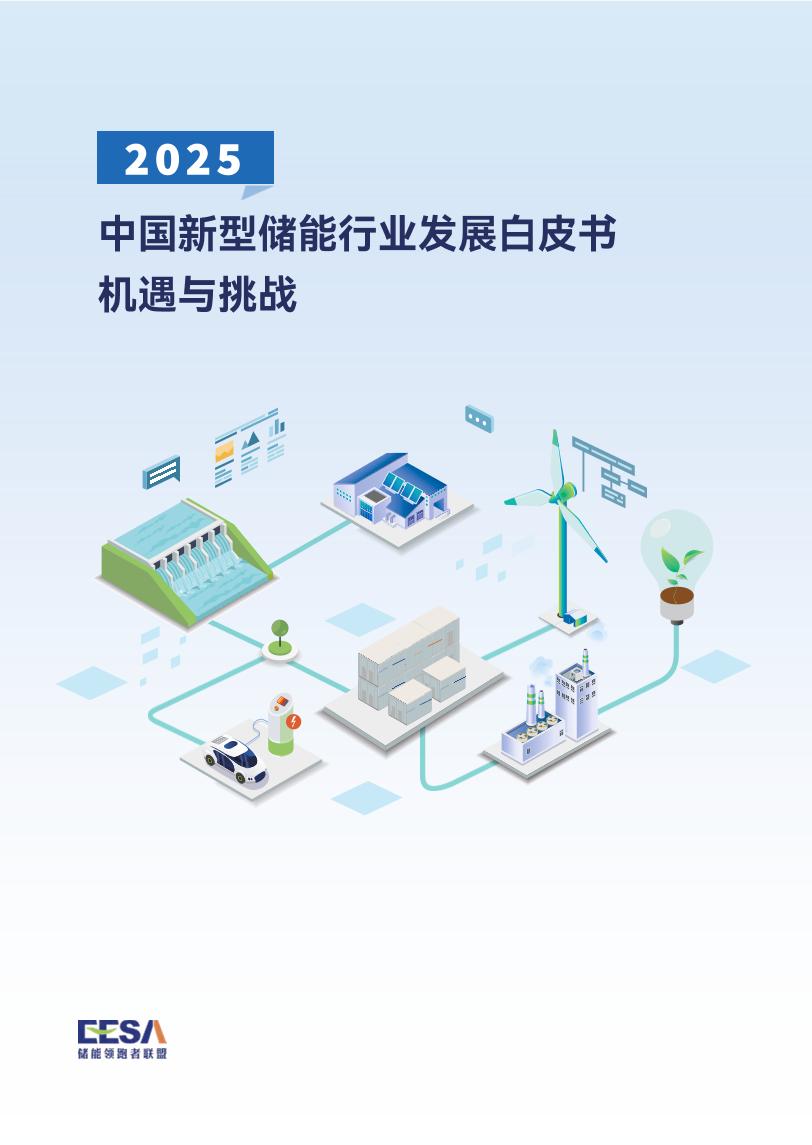 【技术】储能领跑者联盟：2025中国新型储能行业发展白皮书机遇与挑战