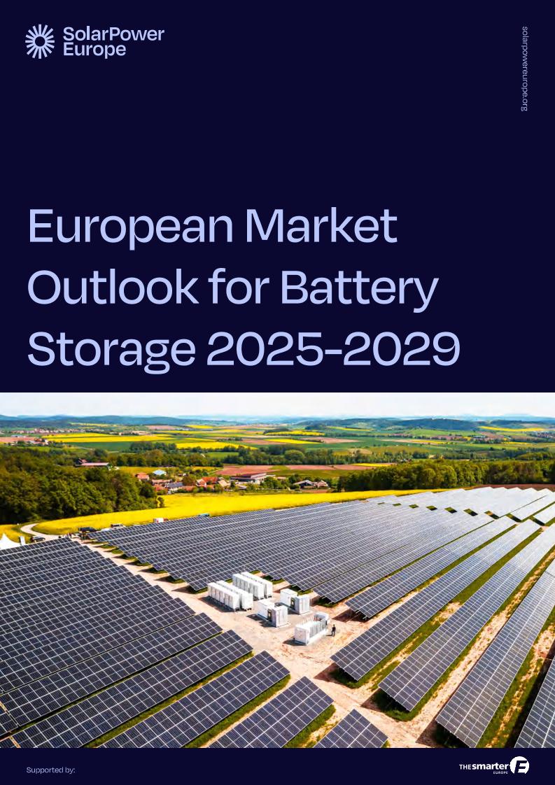 【推荐】欧洲光伏产业协会：2025-2029年欧洲蓄电池市场展望（英文版）