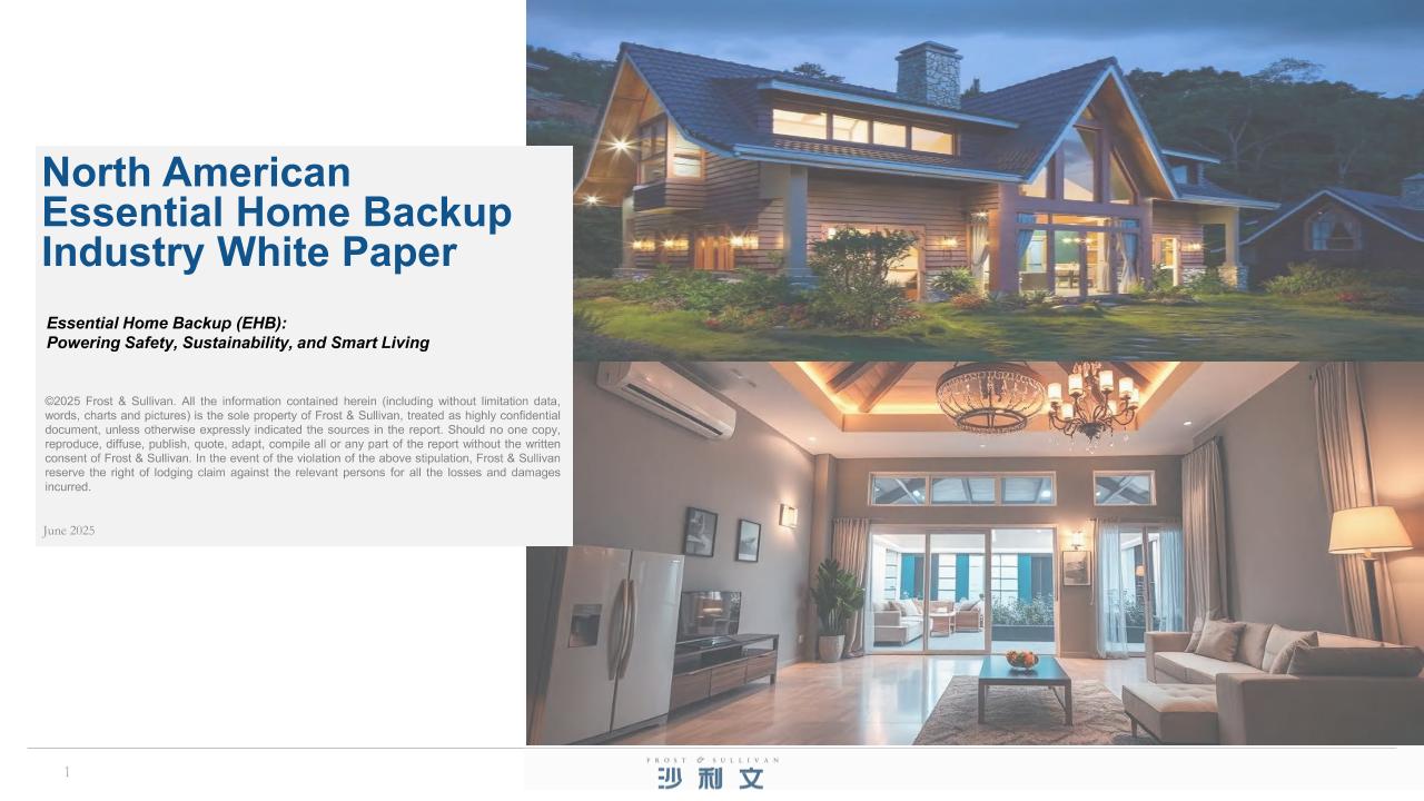 沙利文：北美基本家庭备份行业白皮书（英文版）