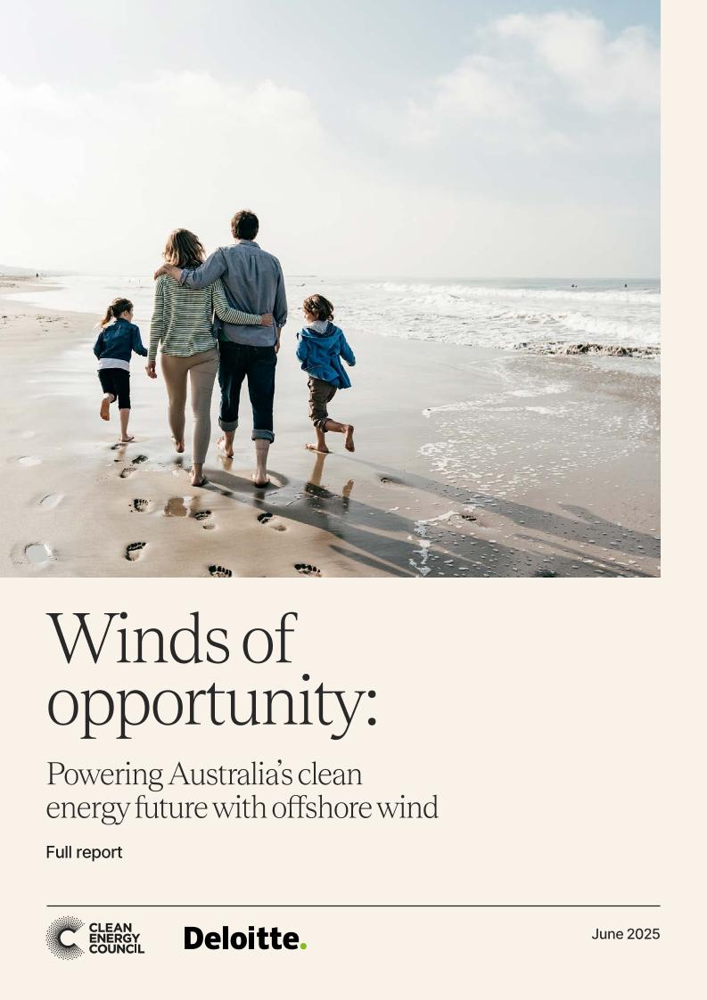 德勤：机遇之风：海上风电赋能澳大利亚清洁能源未来报告（英文版）