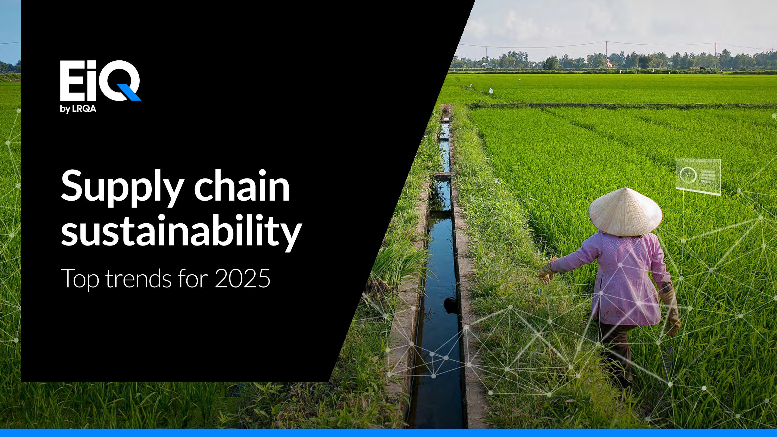 【推荐】EiQ：2025年供应链可持续发展关键趋势研究报告（英文版）