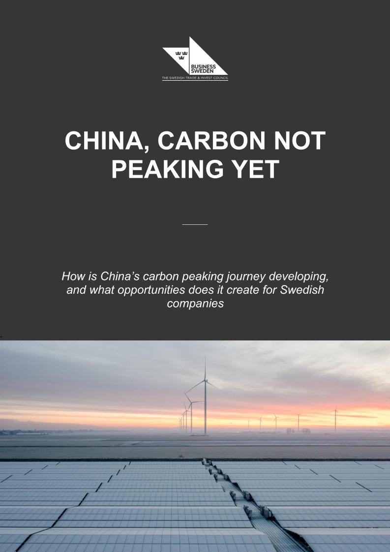【推荐】TeamSweden：2025年中国，碳排放尚未达峰报告（英文版）